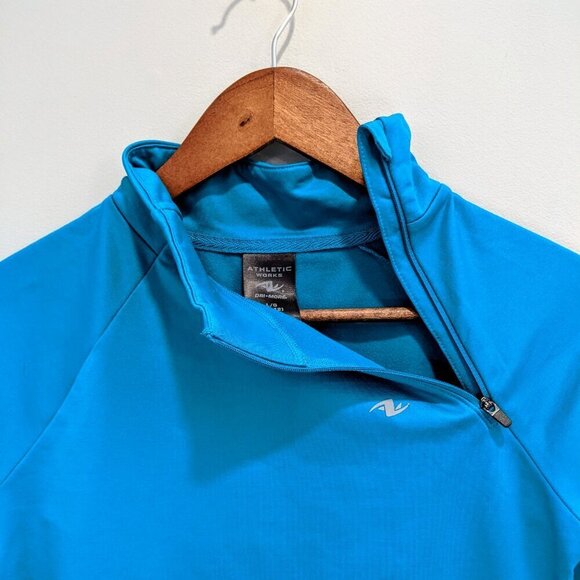 Athletic Works Girls Side Neck Zip Sweatshirt | Girls Size L - Picture 2 of 7